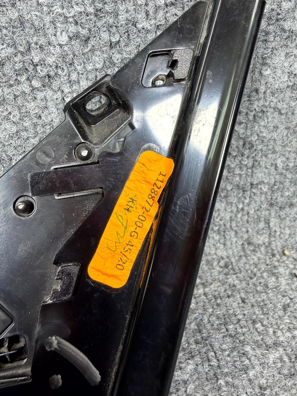 2016-2021 Tesla Model X Front Right Side Door Window Molding OEM, 1128872-00-G