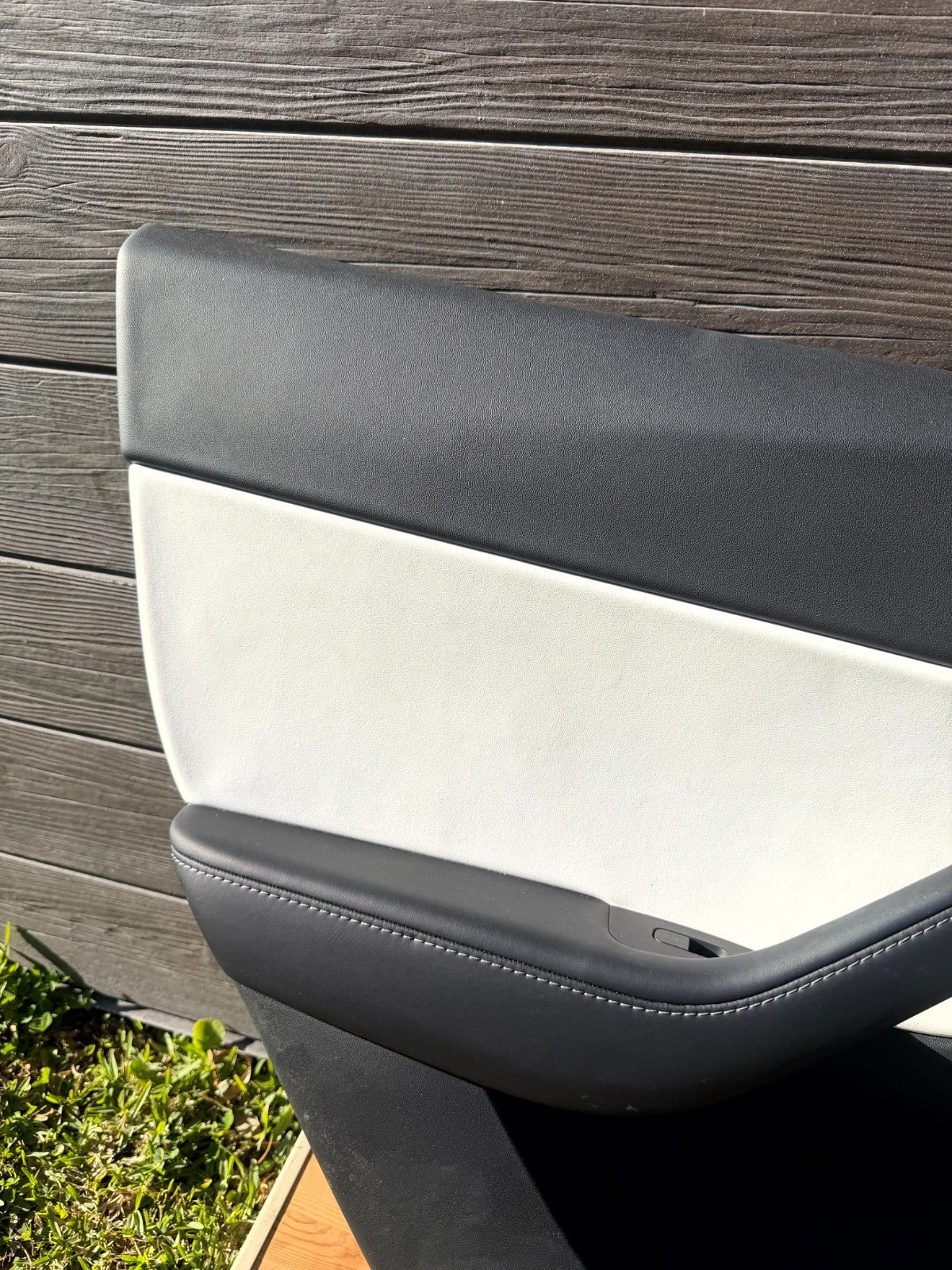 2020 - 2024 TESLA MODEL Y REAR LEFT DOOR TRIM COVER PANEL OEM, 1079742-00-A