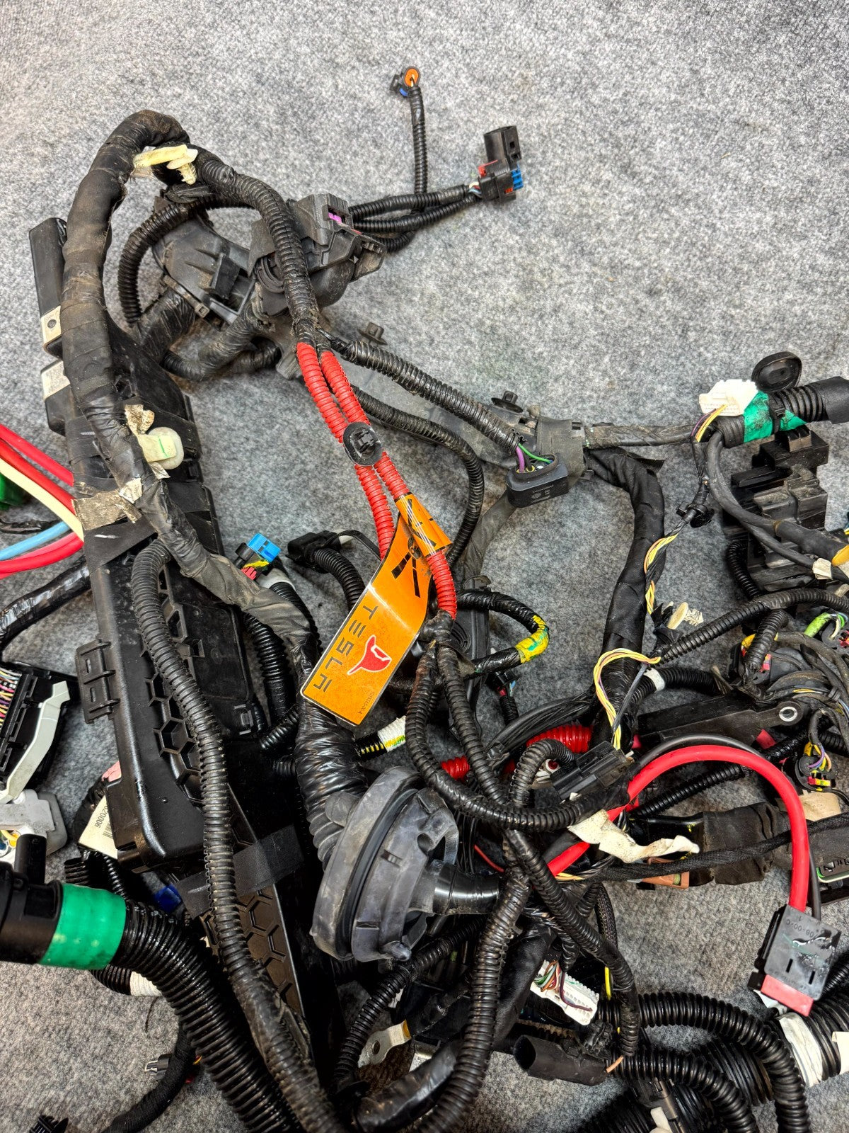 2020-2024 Tesla Model Y AWD Front Wire Wiring Harness OEM 2489058-01