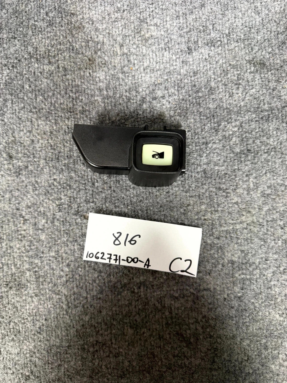 ♦️2016 - 2020 TESLA MODEL X FRONT FRUNK OPENONG SWITCH OEM, 1062771-00-A