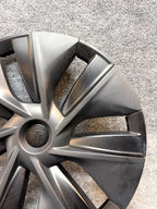 2020 - 2024 TESLA MODEL Y GEMINI WHEEL RIM HUBCAP COVER OEM, 1044235-00-C