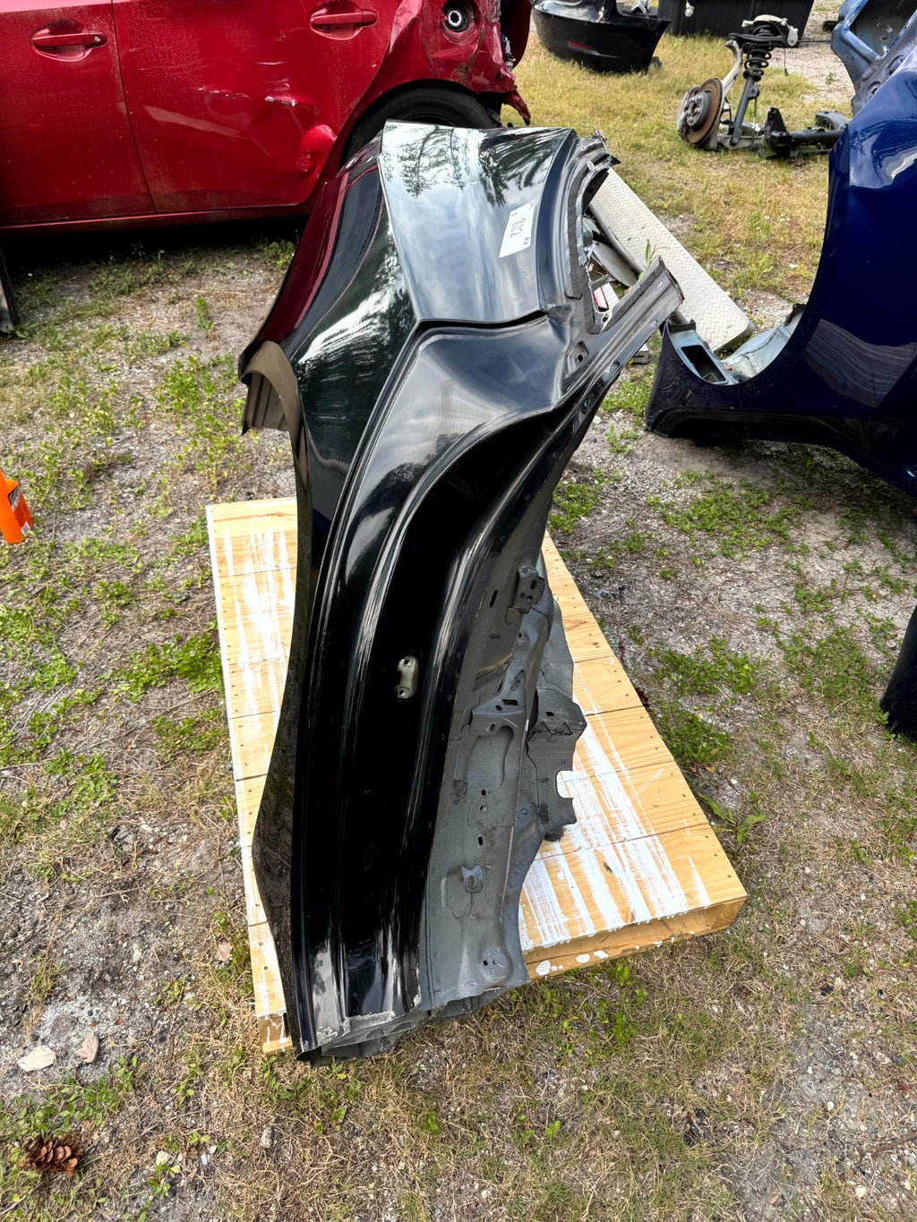 2017 - 2023 TESLA MODEL 3 REAR RIGHT SIDE OUTER BODY SIDE QUARTER PANEL OEM