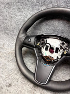 ♦️17-23 TESLA MODEL 3 STEERING WHEEL LEATHER W/ CONTROL SWITCH OEM, 1490214-00-B