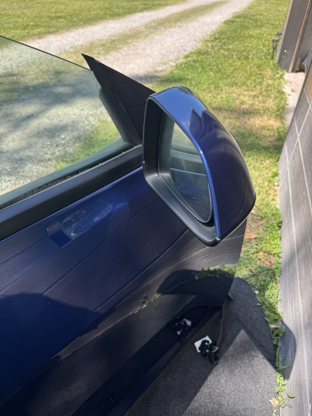 2018-2023 Tesla Model 3 Front Passenger Side Door Shell Panel Right Blue PPSB