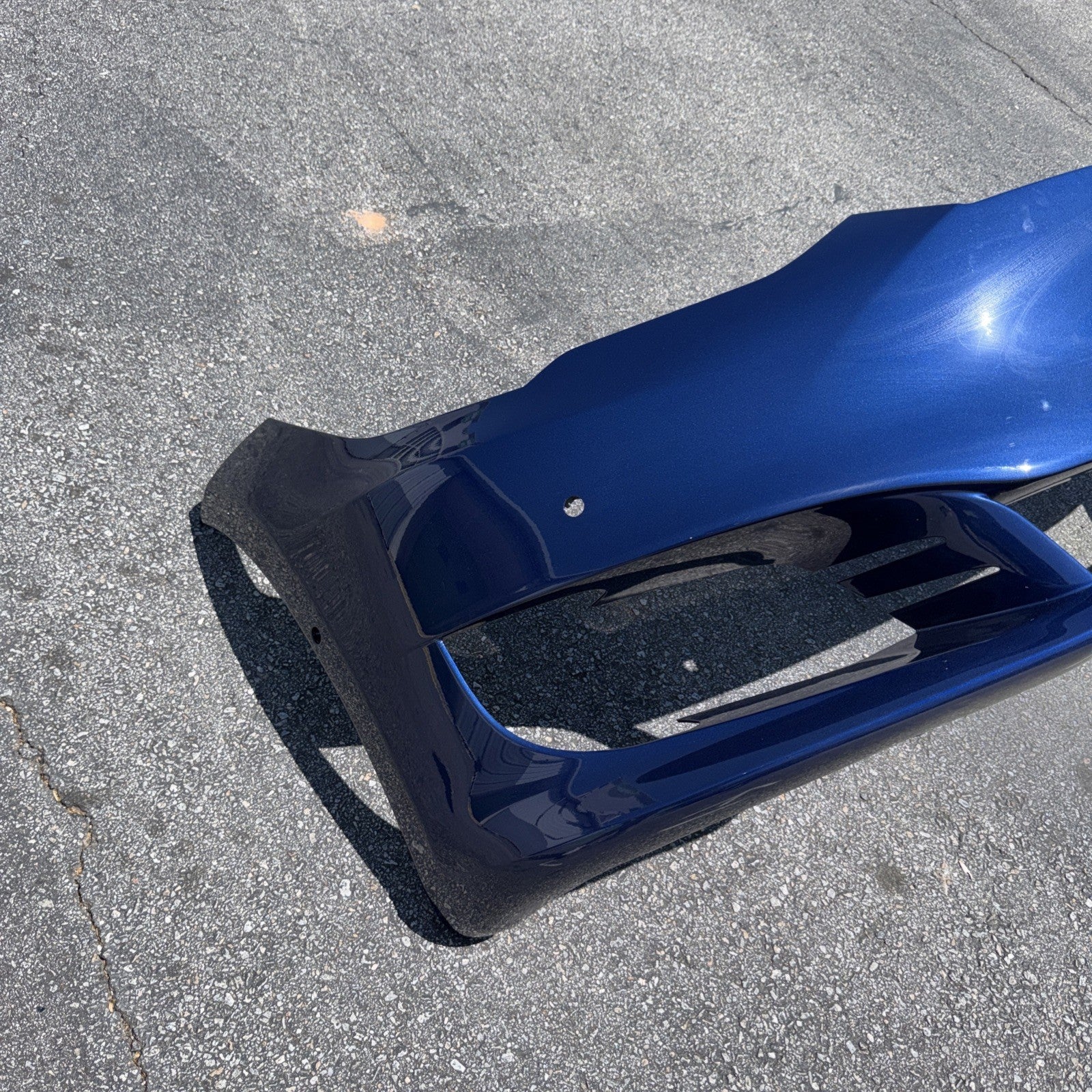 2016-2020 OEM Tesla Model S Front Bumper Cover Panel Black BLUE OEM