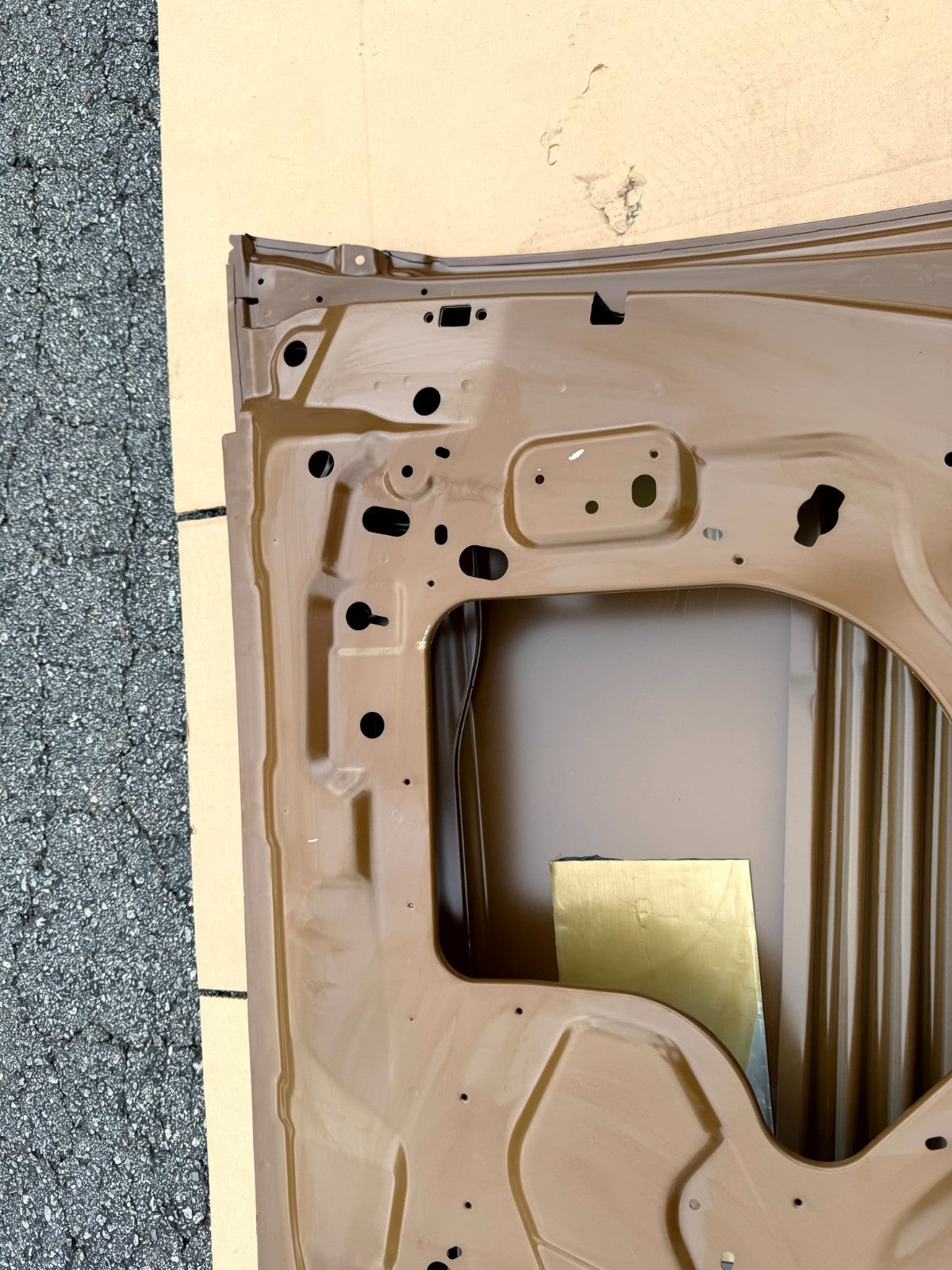 2016-2026 TESLA MODEL X FRONT RIGHT PASSENGER SIDE DOOR SHELL OEM, 1570494-E0-A