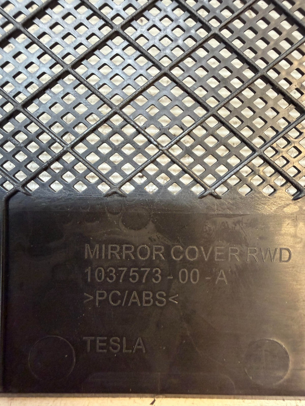 2012-2020 Tesla Model S Front Autopilot Mono Camera Trim Back Cover 1037573-00-A