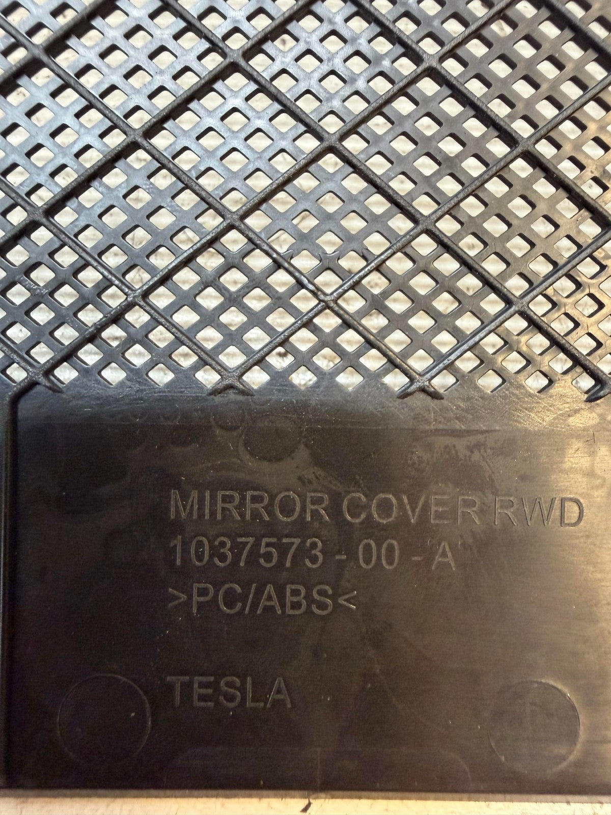 2012-2020 Tesla Model S Front Autopilot Mono Camera Trim Back Cover 1037573-00-A