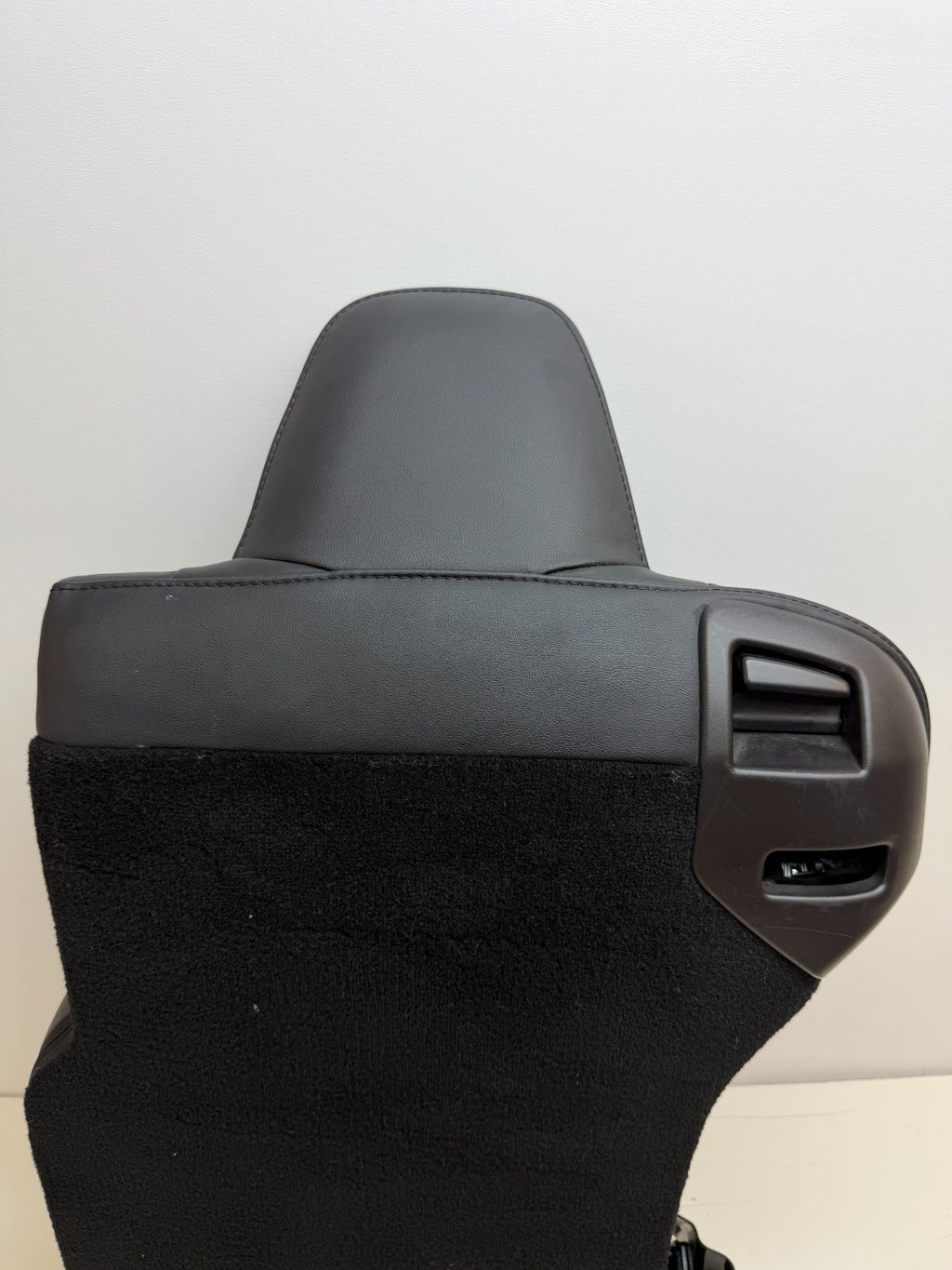 2012-2020 TESLA MODEL S REAR RIGHT SEAT UPPER CUSHION BLACK LEATHER