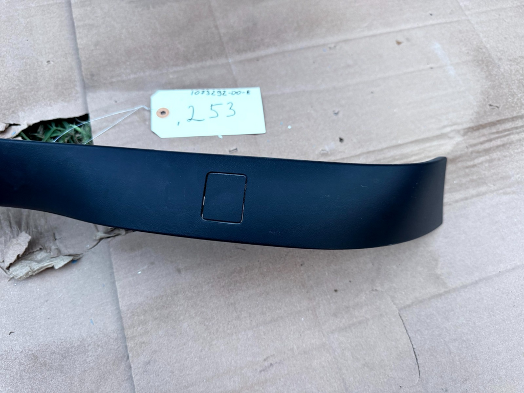 16-20 Tesla Model X Rear Left Side C Pillar Middle Trim Cover OEM, 107329200E