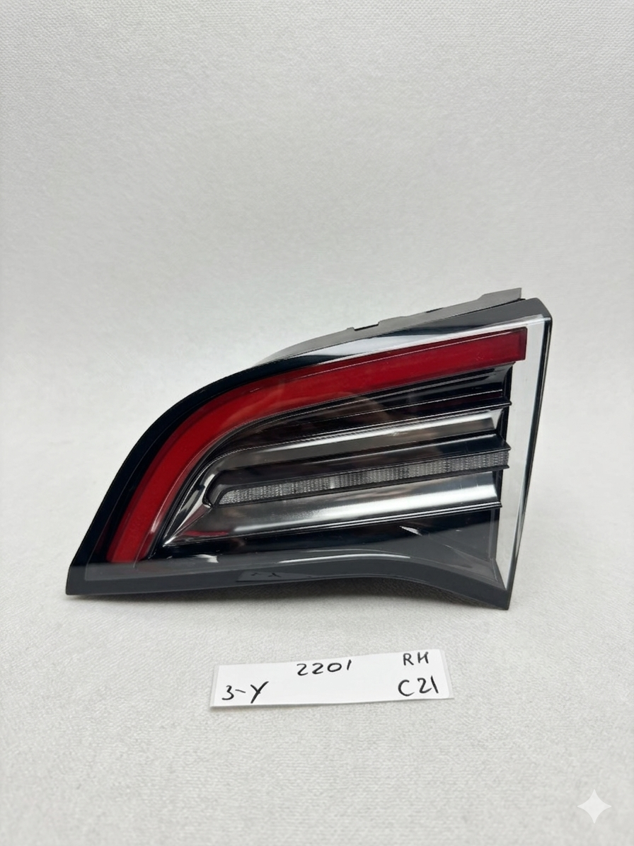 2017-2023 Tesla Model 3 Y INNER Right PASSENGER Tail Light 1502089-00-B