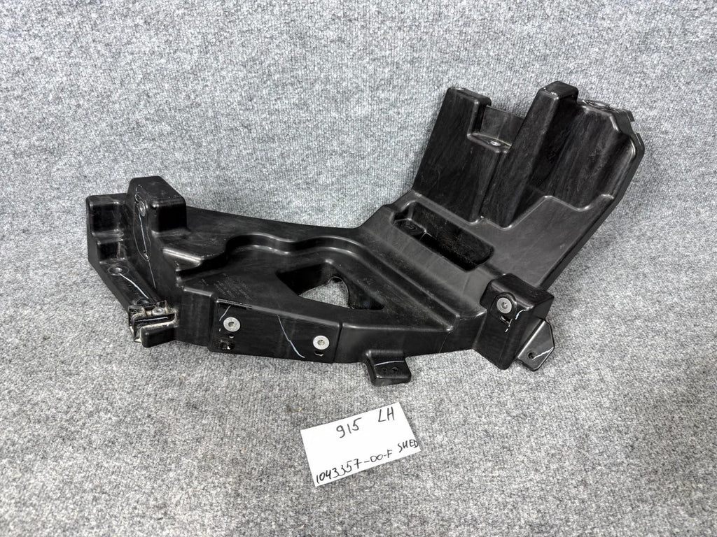 2016-2020 Tesla Model X Front Left Headlamp Support Bracket OEM, 1043357-00-F