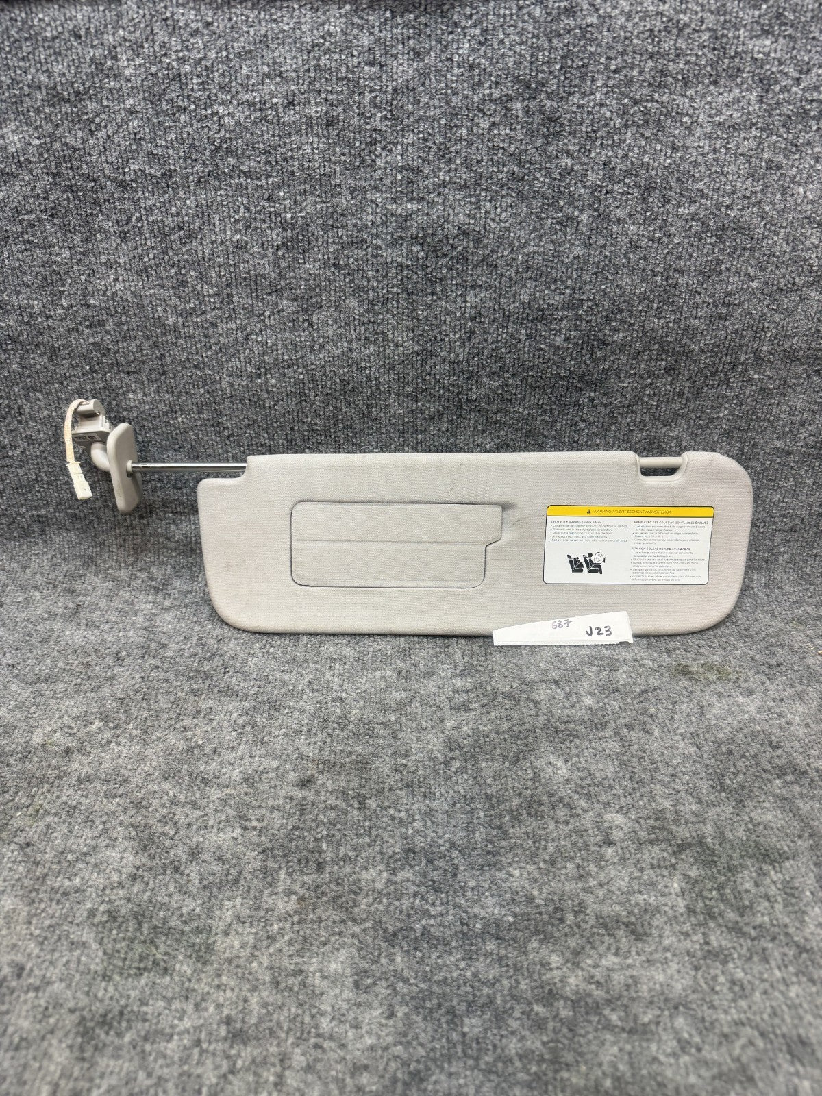 2017 - 2024 TESLA MODEL 3 Y FRONT LEFT SIDE SUNVISOR SUN VISOR OEM, 1490405-02-C