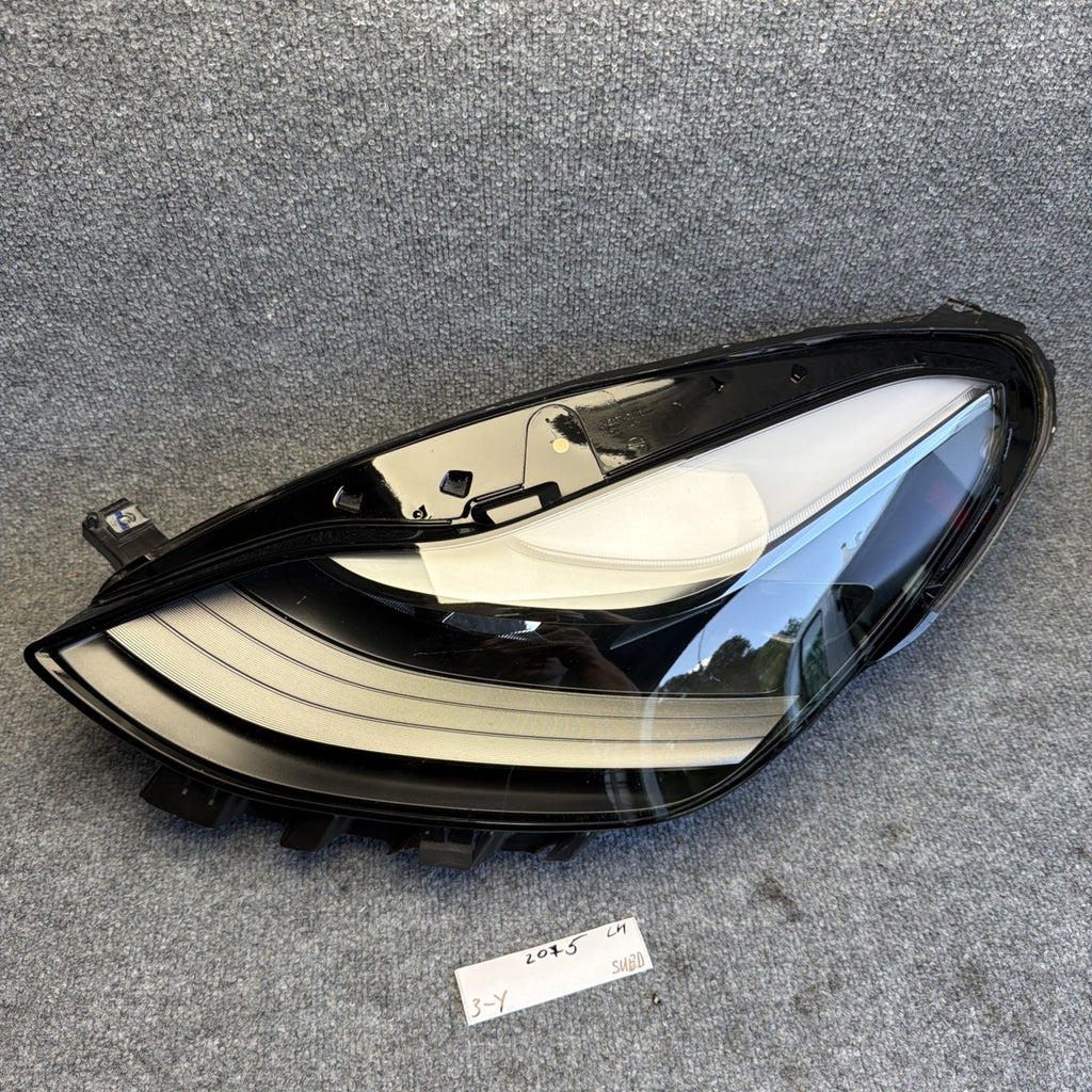 2021 2022 2023 Tesla Model 3 Y Matrix Left Driver LED Headlight OEM 1514952-00-E