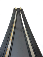 2012-2016 Tesla Model S Front Left Door B Pillar Trim Glass Panel Cover F14942