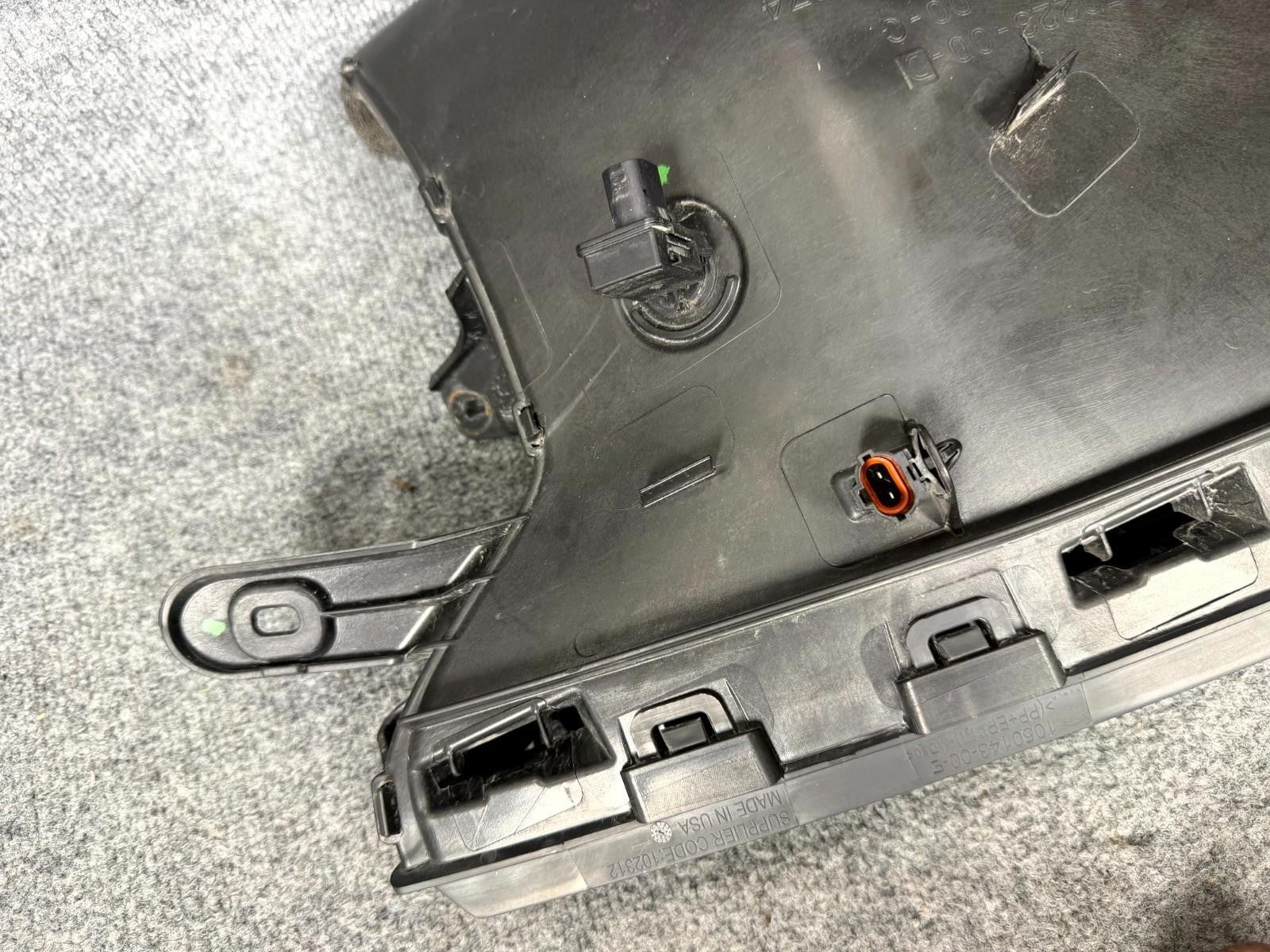 2016-2020 Tesla Model X Front Air Intake Grille Nose Duct Seal OEM, 1043816-00-C