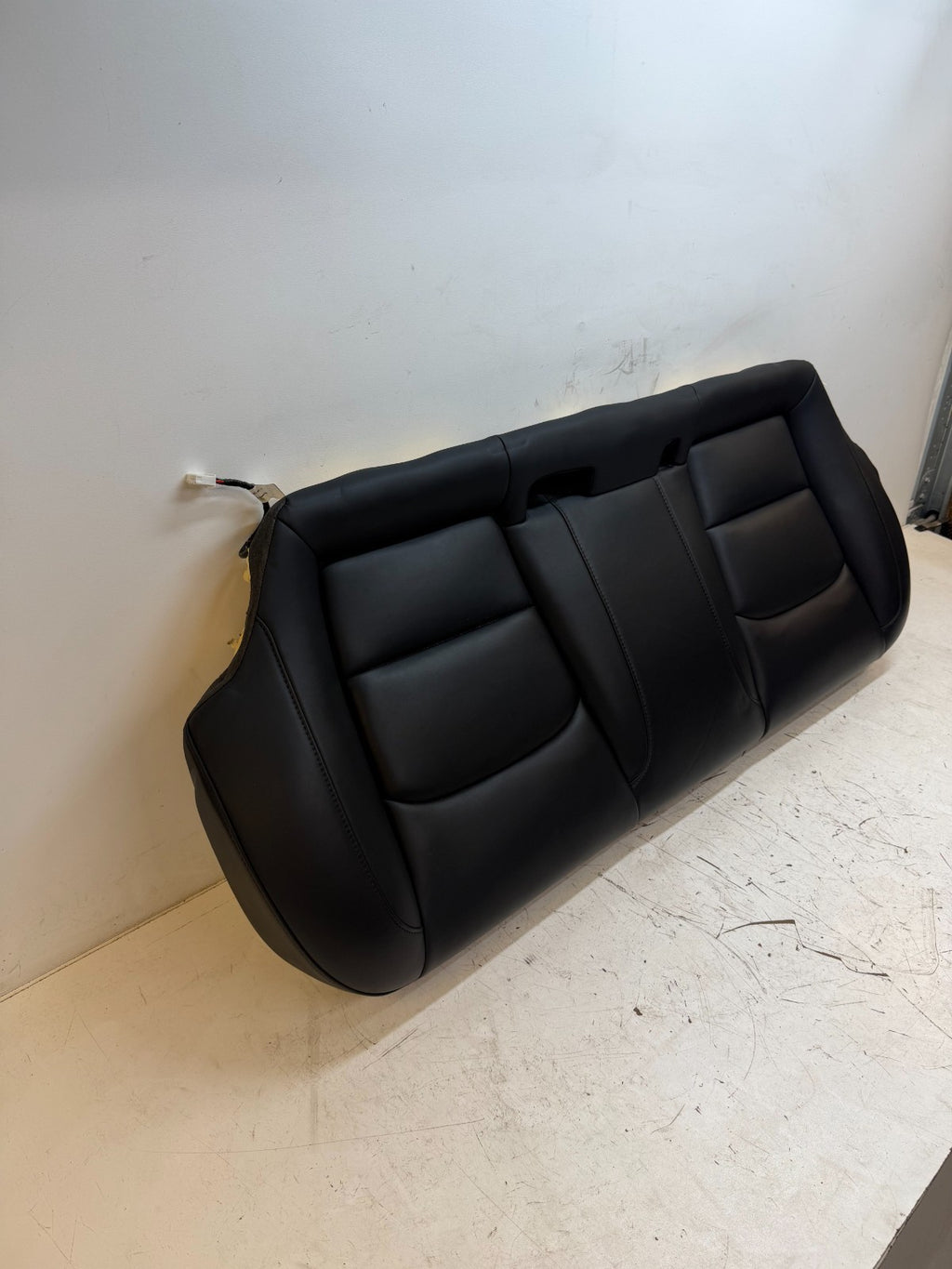 2017-2023 TESLA MODEL 3 REAR LOWER BOTTOM SEAT CUSHION BLACK 1452685-00-B