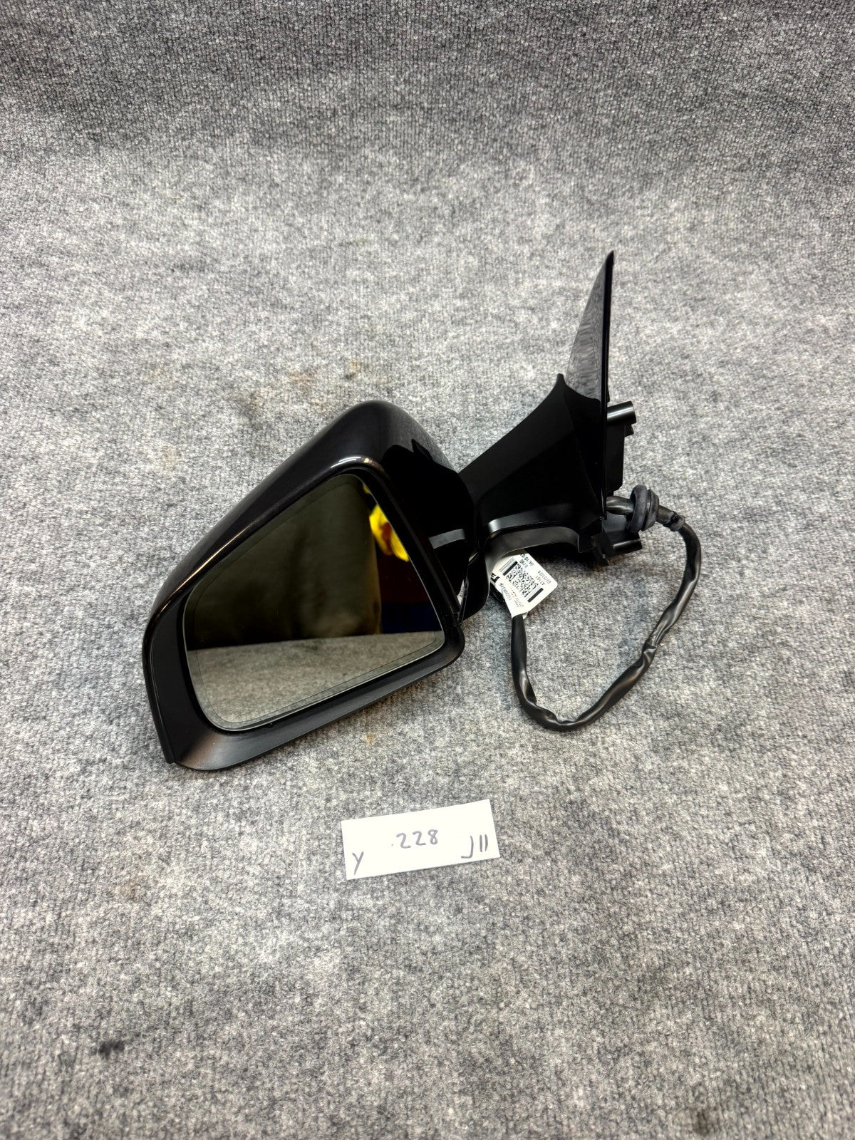 2020 - 2024 TESLA MODEL Y LEFT SIDE EXTERIOR REAR VIEW MIRROR OEM, 1594111-00-D