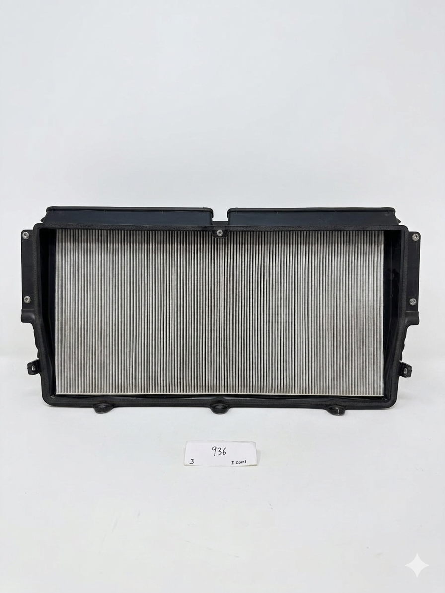 2016-2020 Tesla Model S Front Under Hood Cabin HEPA Air filter Cover Vent