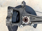 16-20 Tesla Model X Front Right Spindle Knuckle W/ Control Arm OEM,1027311-00-F