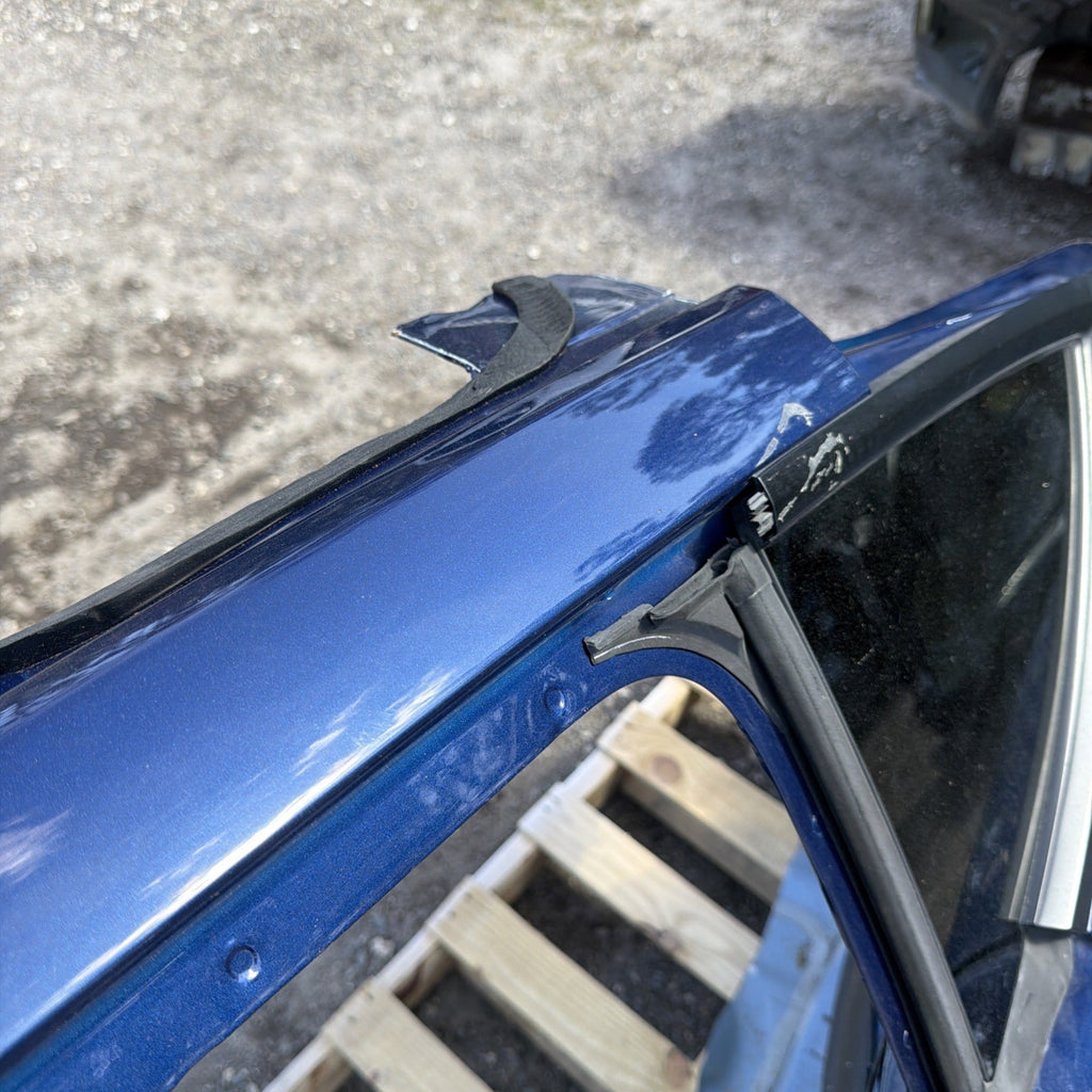 2020-2024 Tesla Model Y Rear Left Quarter Panel Structural Cutout LH BLUE