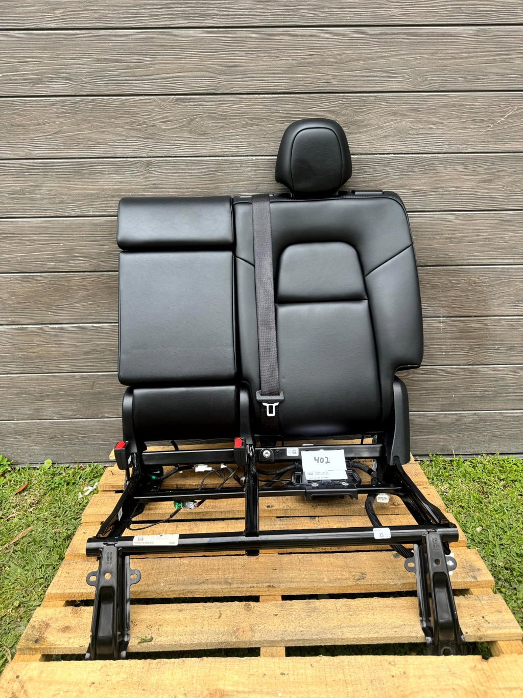 2020-2024 TESLA MODEL Y REAR LEFT UPPER SEAT CUSHION W/ FRAME OEM, 1494881-00-B