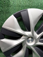 ♦️20-24 TESLA MODEL Y 19" GEMINI WHEEL RIM HUBCAP COVER OEM, 1044235-00-B