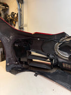 2012-2016 Tesla Model S Front Bumper Cover Complete W/ Lights OEM 1017415-00-C