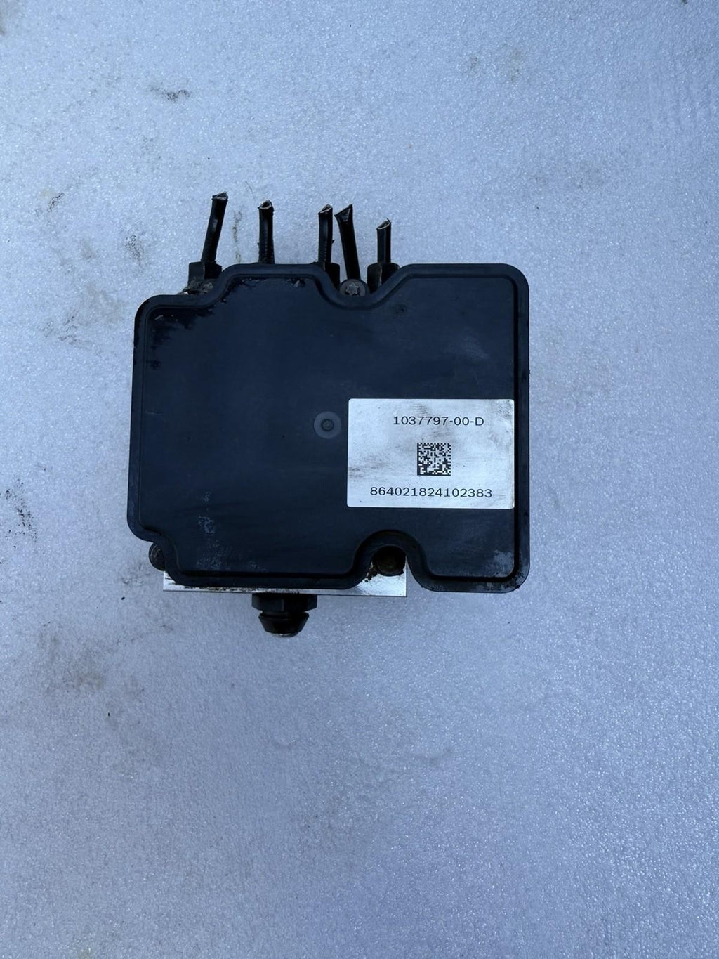 ♦️16-20 TESLA MODEL X ABS ANTI LOCK BRAKE PUMP CONTROL MODULE OEM, 1037797-00-D