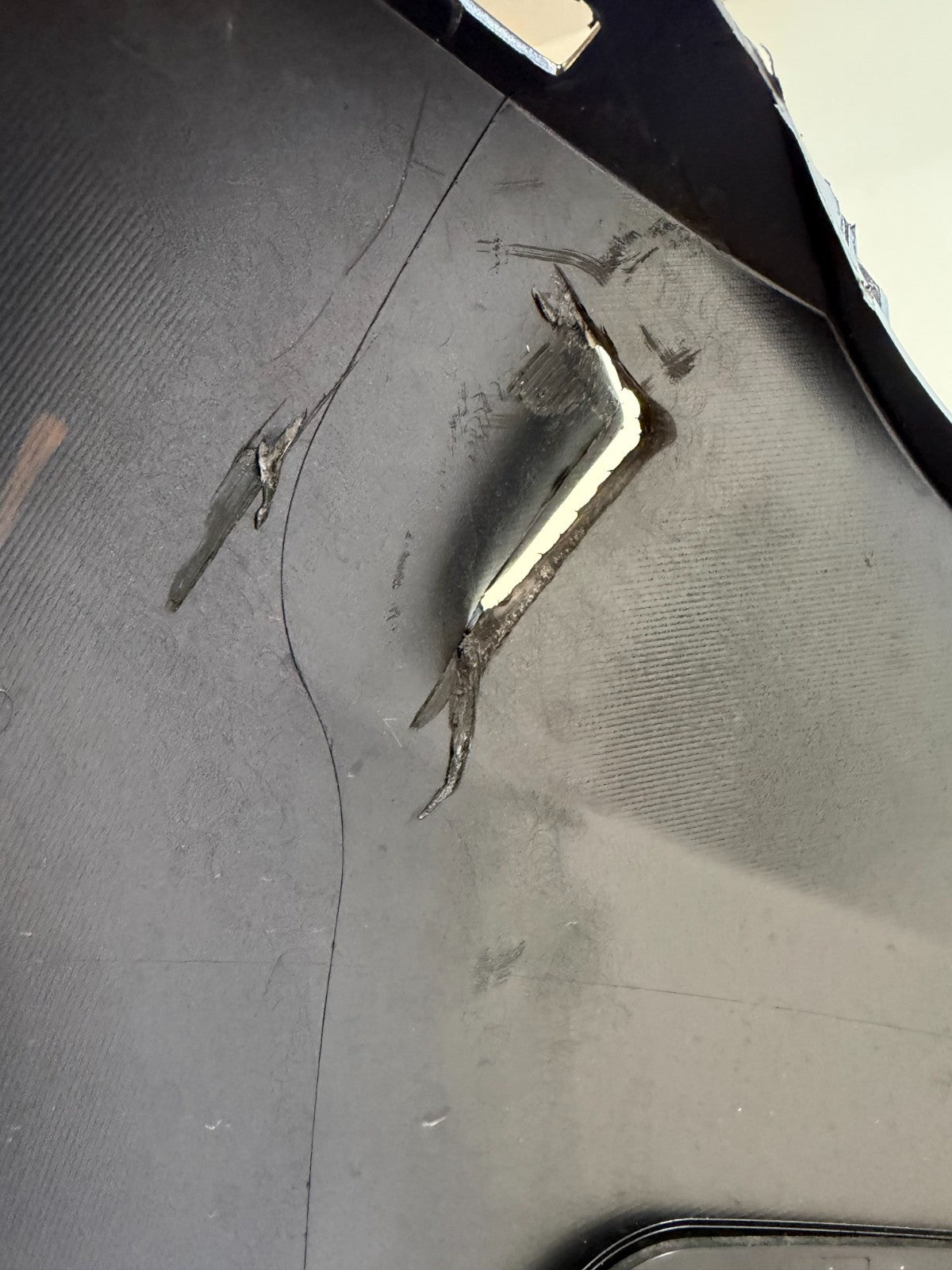 2017-2023 Tesla Model 3 Front Bumper Cover Panel w/ Park Sensor Hole