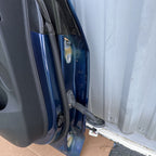21-23 OEM Tesla Model 3 Rear Left Driver Side Door Shell Panel COMPLETE BLUE