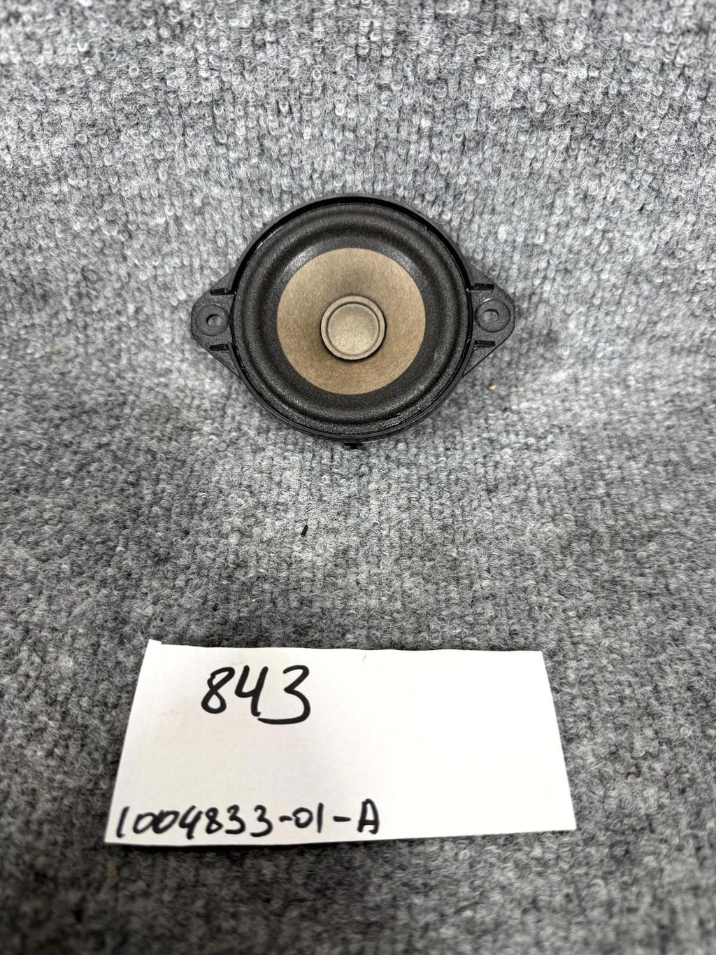 2016-2020 Tesla Model X Left Side Mid Range Audio Sound Speaker OEM, 1004833-01A