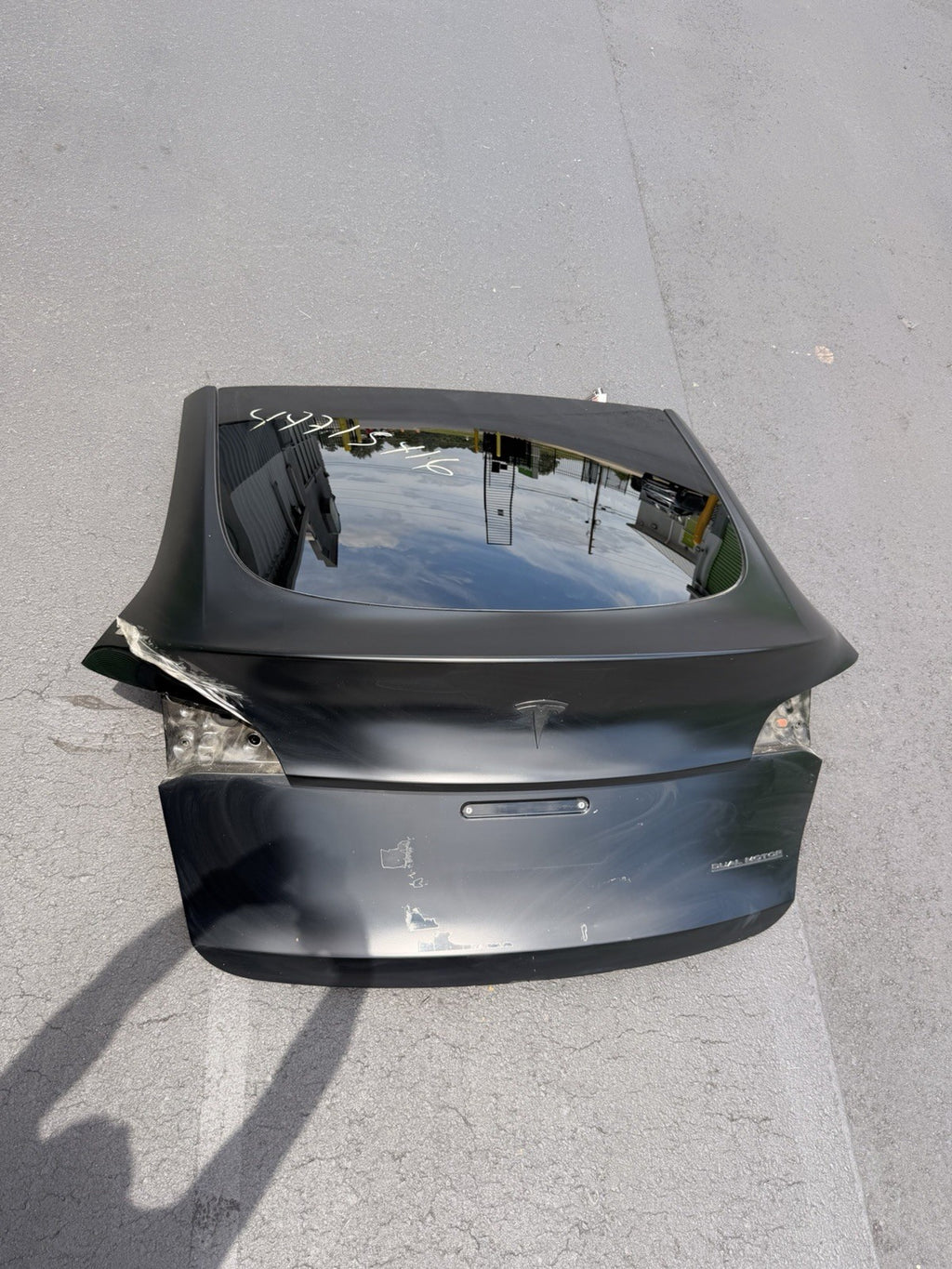 2020-2024 Tesla Model Y Liftgate Hatch Trunk Lid Tailgate Shell Assy BLACK
