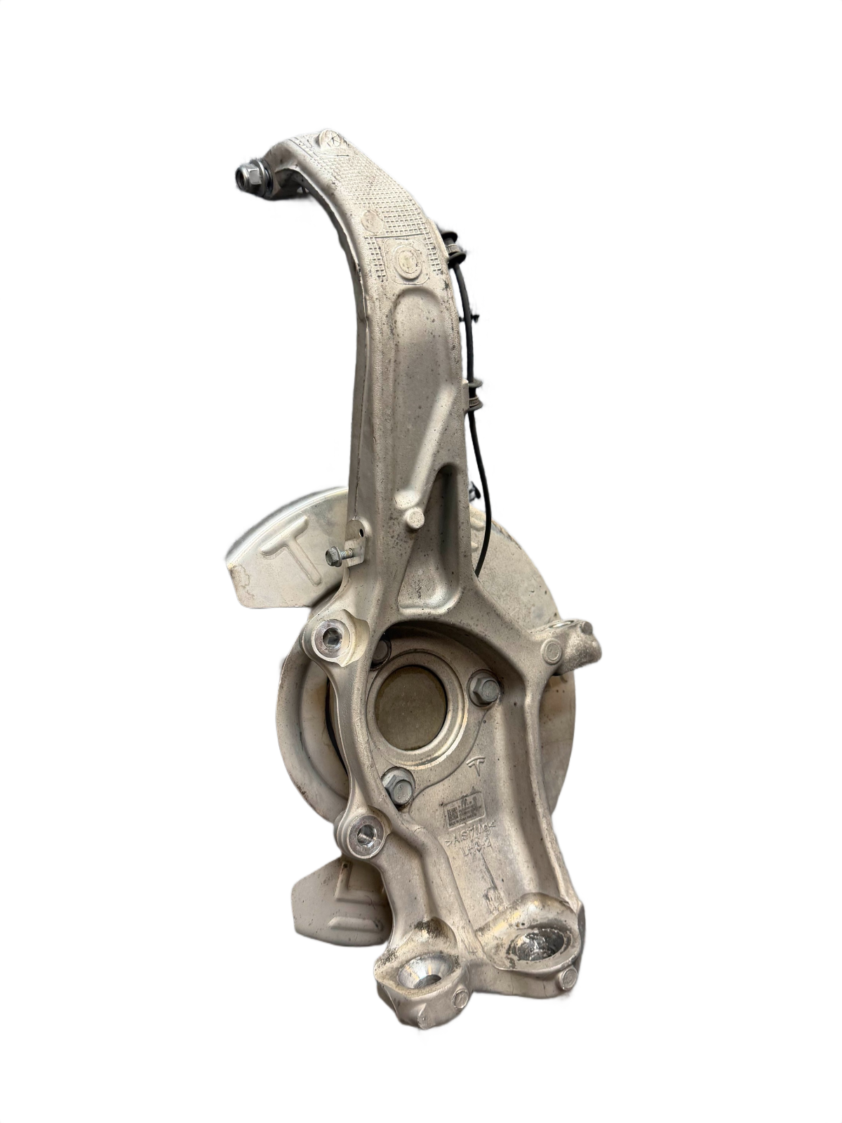 2017-2023 Model 3 Front Left Spindle Knuckle + Wheel Hub & Dust Shield