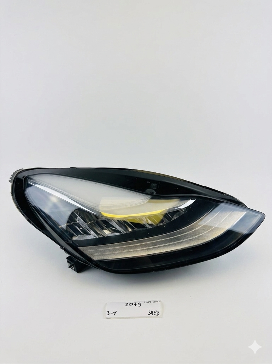 2017-2020 TESLA MODEL 3 Y HEADLIGHT RIGHT PASSENGER LED 1077372-00-L