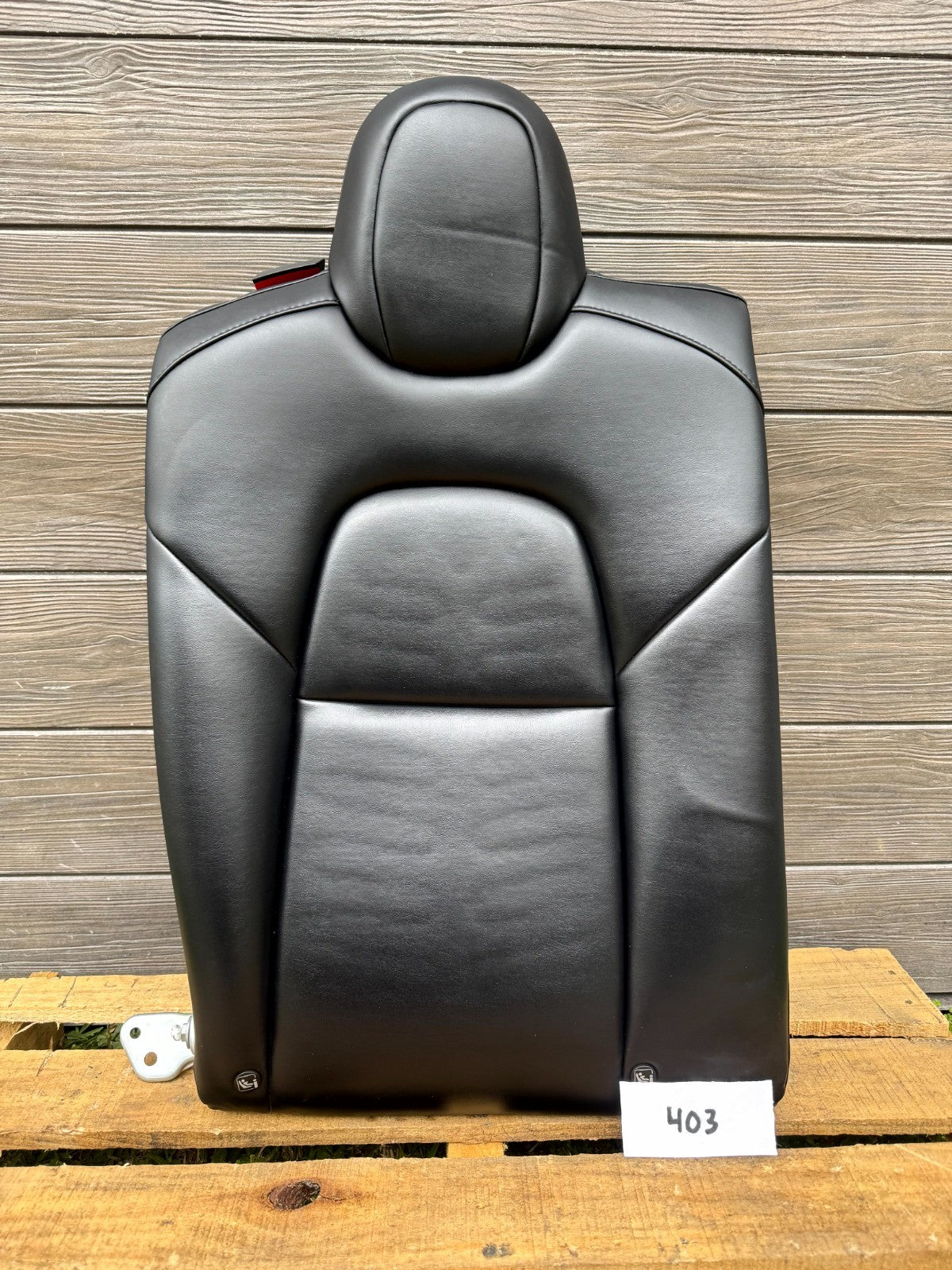 2020-2024 TESLA MODEL Y REAR RIGHT UPPER 2ND ROW SEAT CUSHION OEM, 1452806-00-C