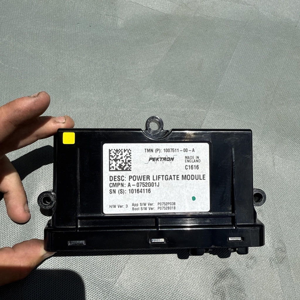 2012-2020 TESLA MODEL S REAR TRUNK POWER LIFT GATE MODULE UNIT OEM, 1007511-00-A