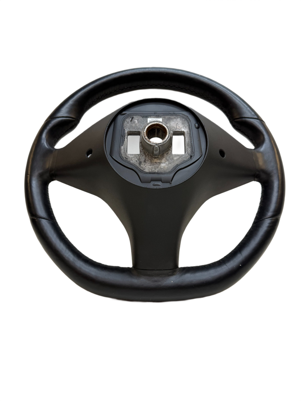 2012-2020 Tesla Model X Driver Steering Wheel Black Assembly OEM 1036774-00-C