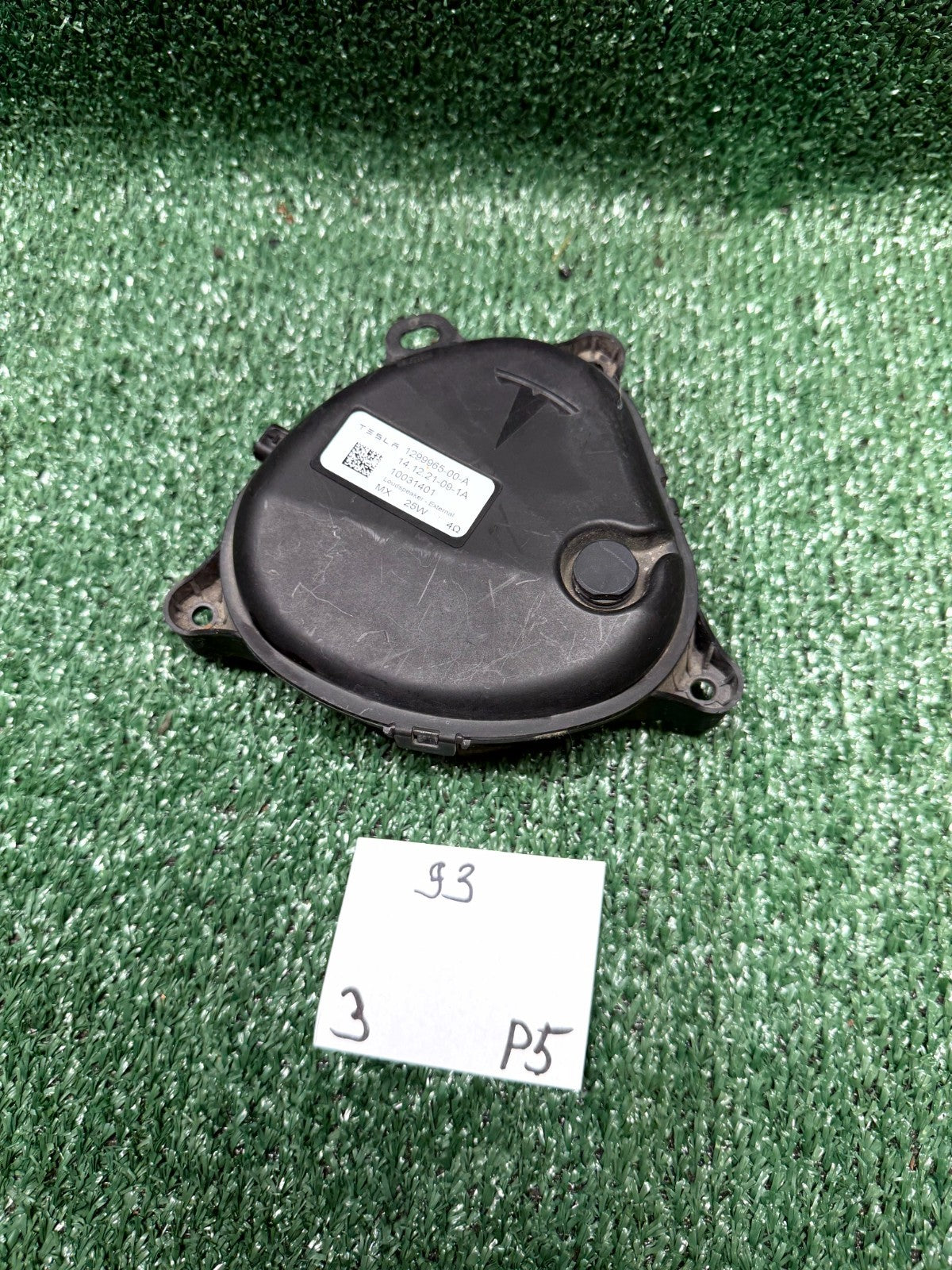 ♦️2017 - 2023 TESLA MODEL 3 Y PEDESTRIAN WARNING SPEAKER OEM, 1299965-00-A