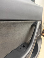 2012-2020 TESLA MODEL Y REAR LEFT DRIVER SIDE COMPLETE DOOR ASSEMBLY W/ GLASS