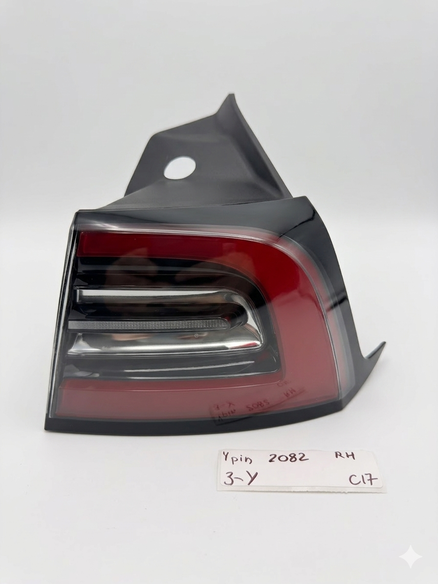 17-23 Tesla Model 3 LED Outer Rear Tail light Lamp Right Side 1502087-00-D