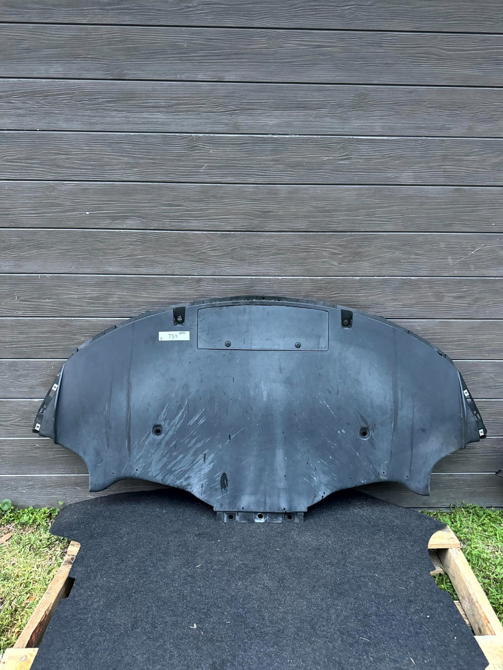 2017-2023 TESLA MODEL 3 REAR BUMPER UNDERBODY LOWER BOARD COVER OEM, 113541000A