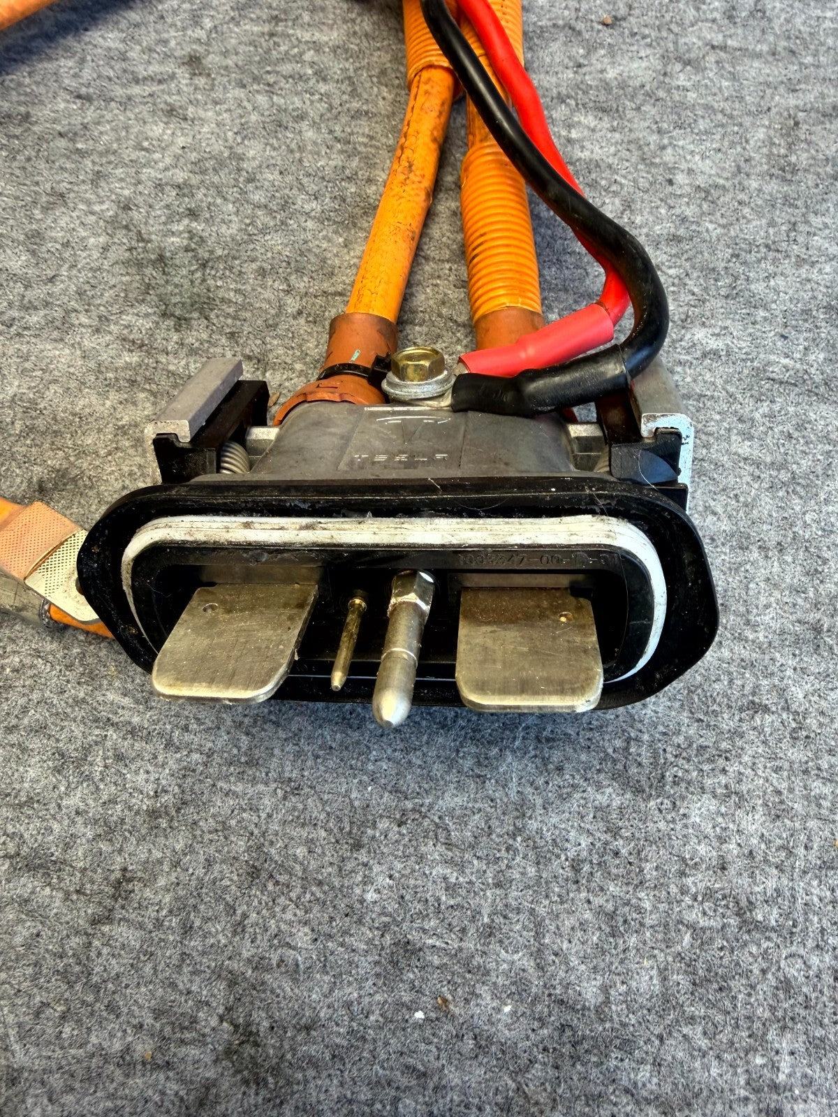 ♦️12-16 TESLA MODEL S HIGH VOLTAGE JUNCTION BOX BATTERY HARNESS OEM 1022565-10-F