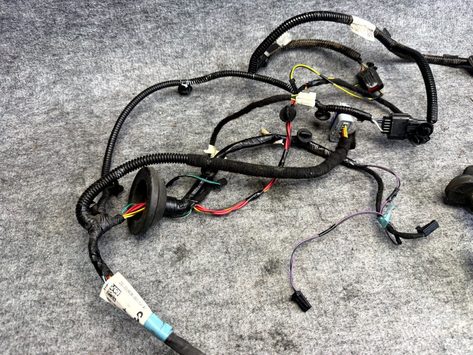 ♦️2012-2020 TESLA MODEL S REAR RIGHT DOOR WIRING HARNESS CABLE OEM, 1004426-00-Q