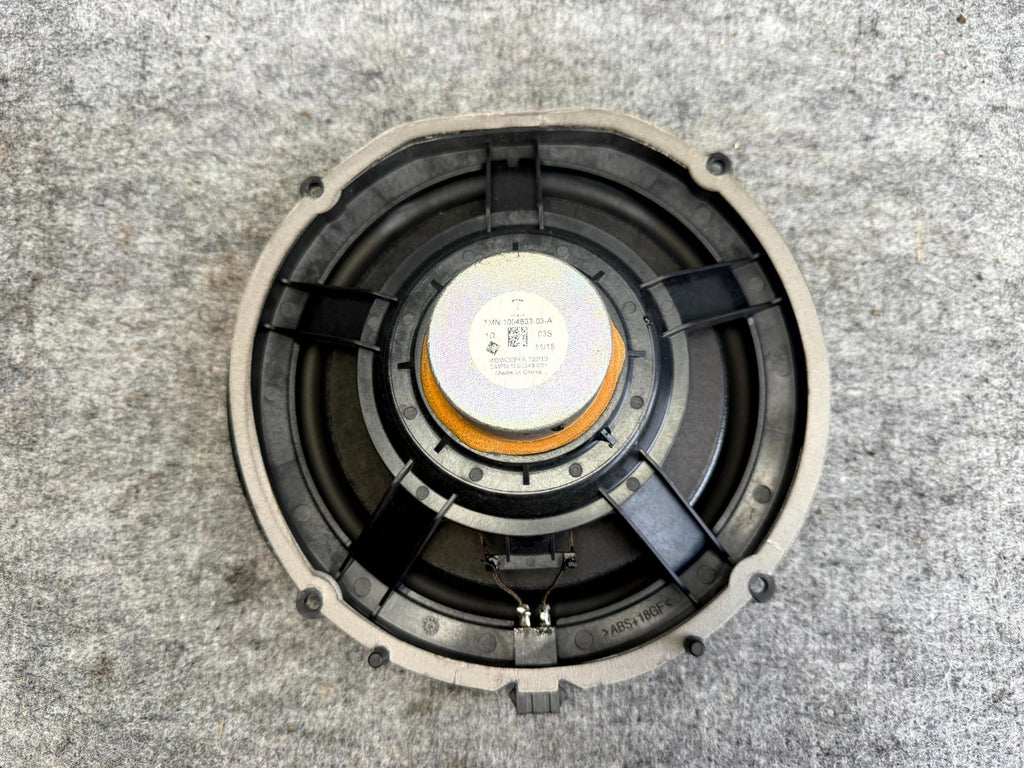 ♦️12-20 TESLA MODEL S FRONT LEFT SIDE DOOR AUDIO SOUND SPEAKER OEM, 1004833-03-A