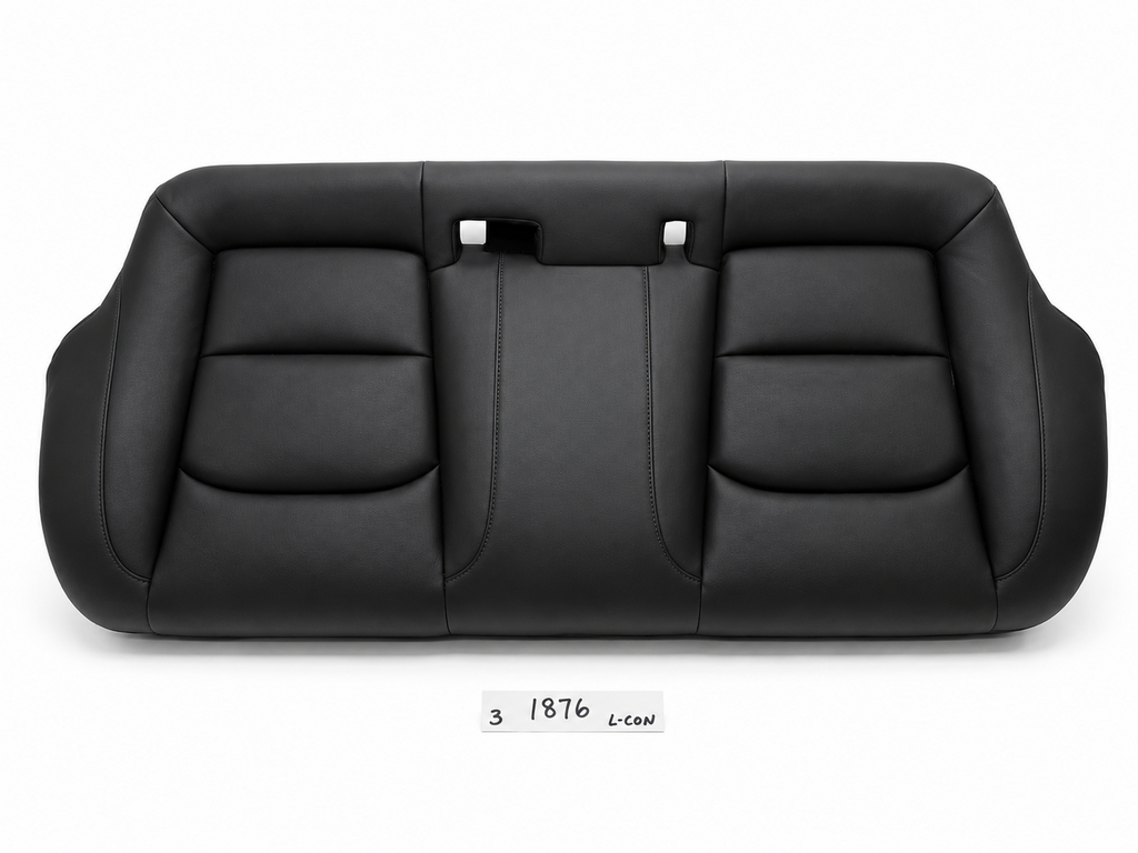 2017-2023 Tesla Model 3 Rear Second 2 Row Lower Seat Cushion Black OEM