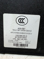 2012-2016 Tesla Model S Center Console Lower Mat Cover 1002390-00-G