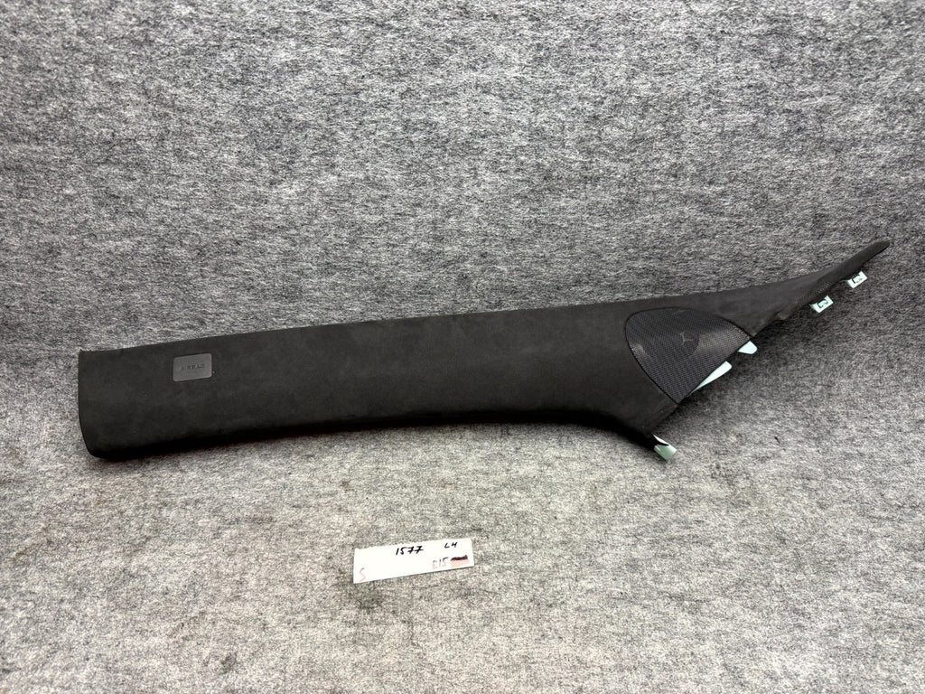 ♦️2012 - 2020 TESLA MODEL S LEFT SIDE A-PILLAR TRIM COVER OEM, 1002488-02-K