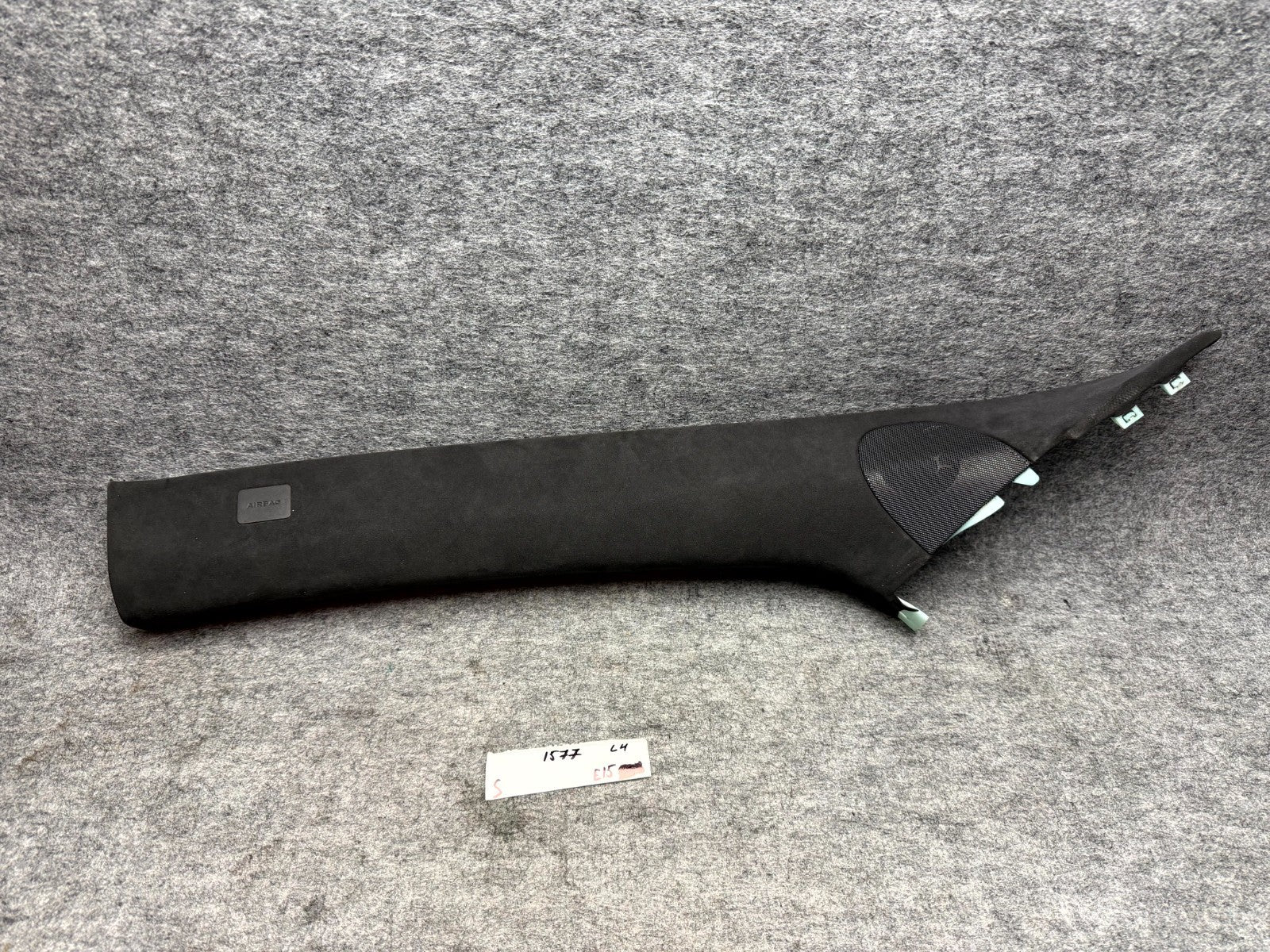 ♦️2012 - 2020 TESLA MODEL S LEFT SIDE A-PILLAR TRIM COVER OEM, 1002488-02-K