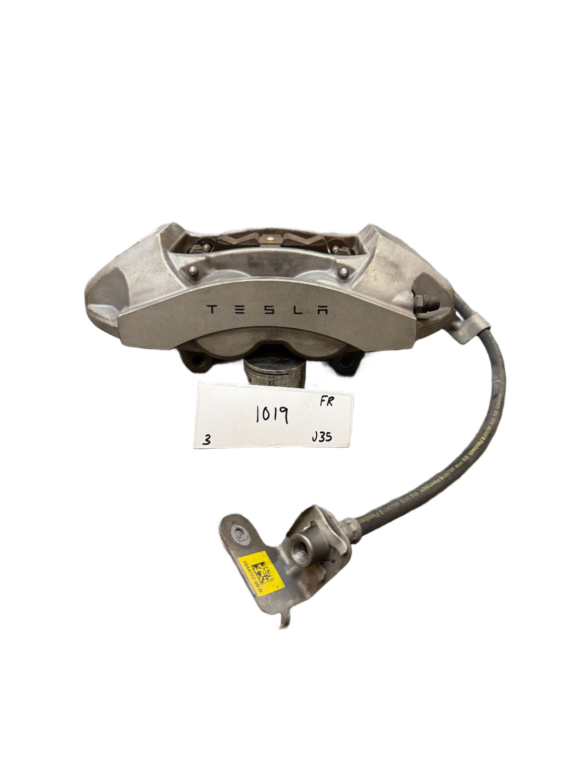 2017-2023 Tesla Model 3 Front Right Caliper W/ Brake Hose Line 1044622-00-D